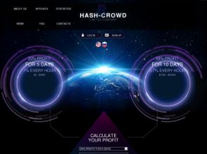 Hash-Crowd - сверхдоходные инвестиции в Bitcoin, Dash, Ethereum, Litecoin, USD