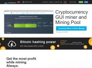 MinerGate - облачный майнинг и пул для добычи криптовалюты