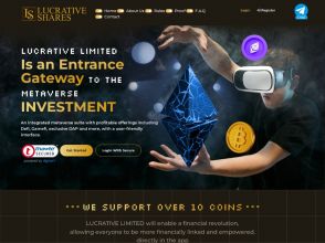 Lucrative-Shares COM - игровой план: 1% на 10 дней, ePayCore, депо от 10 USD