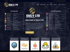 Daily LTD (Dailyinvestments) - хайп-инвестиции с доходом: 21% на 5 дней, $20