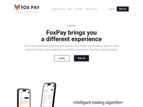 FoxPay - ежедневно 1.0% - 2.7% на срок от 7 до 180 дней, + СТРАХОВКА $300