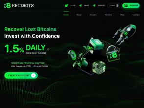 Recobits Ltd - инвест-копилка: 0.8% - 1.5% в день, от $20 + СТРАХОВКА $500