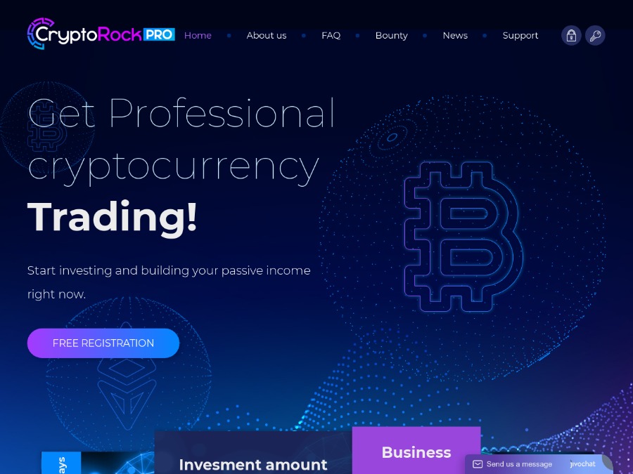 Cryptorockpro Limited - 9% на 13 дней при включенном депозите, вход 10 USD