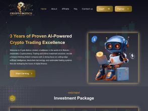 Crypto Botics Limited - 0.5% - 2% по рабочим дням (Пн-Пт) на 100 - 365 дней