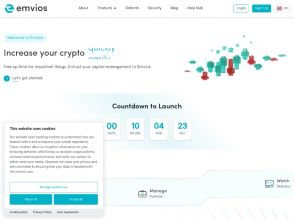 Emvios - 0.7 - 0.9% в день на 15 дней, возврат вклада в конце, вклад от $10