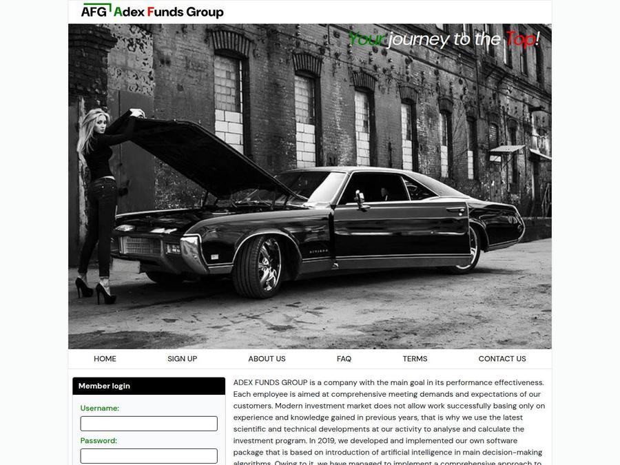 AdexFunds - партизанский спящий проект от 0.77% на 25 рабочих дней, $10